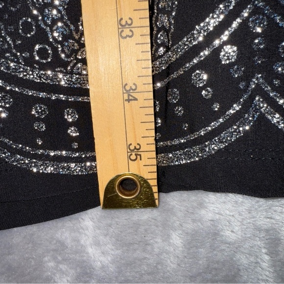 Speechless Dress Juniors 15 Black Silver Glitter Halter Bodycon NWT Holiday NYE - Picture 13 of 16